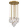 Velisse Six Light Pendant in Legacy Brass (29|N3676-732)