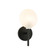 PEONY LED Wall Sconce in Matte Black (423|W33701MB)