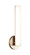 Axis LED Wall Sconce in Champagne Gold (423|W32216CGFR)