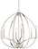 Tilbury Six Light Chandelier in Polished Nickel (7|4986-613)