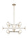 MONUMENT LED Pendant in Champagne Gold (423|C42612CG)