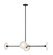 Monument LED Pendant in Matte Black (423|C42604MB)