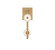 Etna LED Wall Mount in Painted antique brass (541|12451-030)