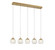 Camerino LED Chandelier in Painted antique brass (541|12444-030)