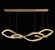 Nuvola LED Chandelier in Solid brass (541|12418-062)
