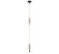 Alcamo LED Chandelier in Matte black (541|12414-02)