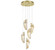 Sorrento LED Chandelier in Gold (541|12407-018-07)