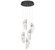 Sorrento LED Chandelier in Black (541|12407-017-02)