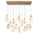 Kosmos LED Chandelier in Painted antique brass (541|12388-030)