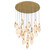 Kosmos LED Chandelier in Painted antique brass (541|12385-030)
