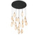 Kosmos LED Chandelier in Black (541|12384-02)