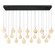 Corfu LED Chandelier in Black (541|12378-02)