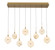 Corfu LED Chandelier in Painted antique brass (541|12376-030)