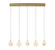 Corfu LED Chandelier in Painted antique brass (541|12375-030)