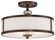 Thorndale Three Light Semi Flush Mount in Dark Noble Bronze (7|4942-570)