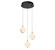 Corfu LED Pendant in Black (541|12370-02)