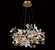 Fiori LED Chandelier in Gold leaf (541|12338-028)