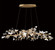 Fiori LED Chandelier in Gold leaf (541|12336-028)