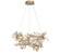 Pisa LED Chandelier in Antique gold (541|12326-057)