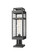 Ridgeway One Light Outdoor Post Lantern in Matte Black (405|9953-1PLT-BK-20-WG)