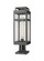 Ridgeway One Light Outdoor Post Lantern in Matte Black (405|9953-1PLT-BK-20-SDY)