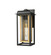 Mansfield One Light Wall Sconce in Matte Black (405|9951-1W-BK-16-CG-BR-SDY)