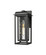 Mansfield One Light Wall Sconce in Matte Black (405|9951-1W-BK-16-CG-BK-WG)