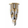 Paramount Five Light Wall Sconce in Aged Brass (192|HF7174-AGB)