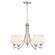 Octave Five Light Chandelier in Satin Nickel (51|1-6032-5-SN)