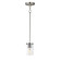 Lateral One Light Pendant in Satin Nickel (16|90281CLSN)