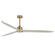 Woodwind 80'' Ceiling Fan in Natural Aged Brass (16|88834WTNABWWT)