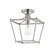 Clifton One Light Pendant / Semi-Flush in Satin Nickel (16|25311SN)