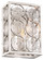 Culture Chic Two Light Wall Sconce in Catalina Silver (7|4662-598) Culture Chic Two Light Wall Sconce in Catalina Silver (7|4662-598)