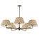 Dunbridge Five Light Chandelier in Weathered Brass (16|18415OWWBR)