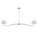Saxon Two Light Pendant in Polished Nickel (16|18102WTPN)