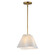 Saxon One Light Pendant in Natural Aged Brass (16|18101WTNAB)