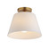 Hudson One Light Semi-Flush Mount/Pendant in Natural Aged Brass (16|12880SWNAB)