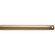Accessory Fan Down Rod in Champagne Bronze (12|360004CPZ)