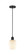 Austere One Light Mini Pendant in Matte Black (405|900-1P-BK-G4201)