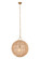 Downtown Urban Naturals One Light Pendant in Gold (405|673-1P-GD-18NT)