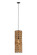 Downtown Urban One Light Mini Pendant in Matte Black (405|663-1P-BK-8NT)