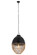 Downtown Urban One Light Pendant in Matte Black (405|661-1P-BK-14NT)