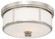 Harbour Point Two Light Flush Mount in Polished Nickel (7|4365-613)