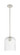 Downtown Urban One Light Pendant in Polished Nickel (405|434-1S-PN-G559-8SDY)