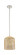 Downtown Urban One Light Pendant in Polished Nickel (405|434-1S-PN-G559-8ME)