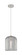 Downtown Urban One Light Pendant in Satin Nickel (405|434-1P-SN-G559-8SM)