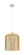Downtown Urban One Light Pendant in Polished Nickel (405|434-1P-PN-G559-12ME)
