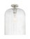 Downtown Urban One Light Flush Mount in Polished Nickel (405|434-1F-PN-G559-12SDY)