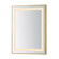 Framed LED Mirror in Gold (86|E42091-GLD)