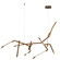 Scion LED Pendant in Weathered Brass (86|E25414-WBR)